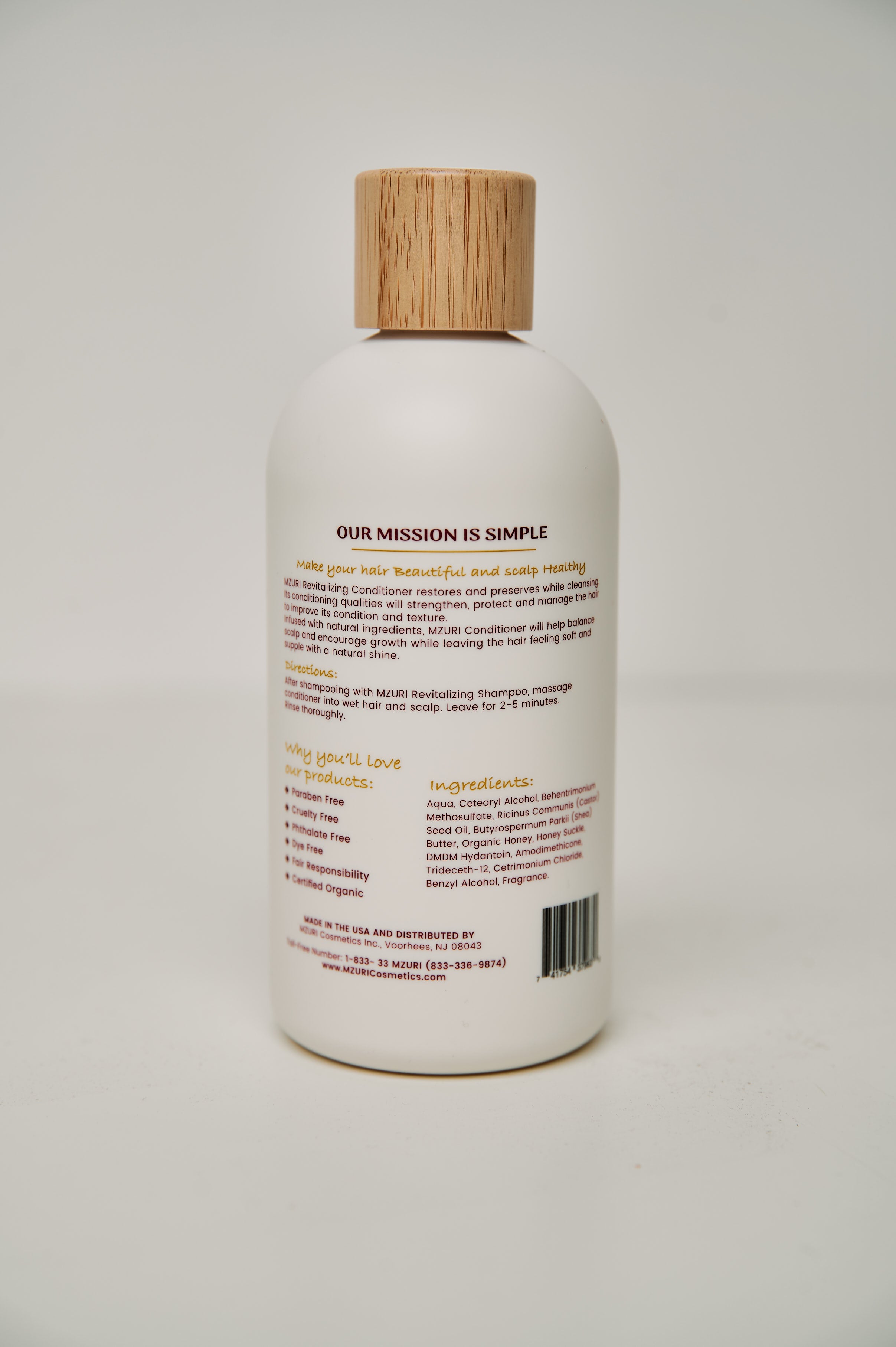 Revitalizing Conditioner | Shea Butter Base | Vanilla | Cedarwood